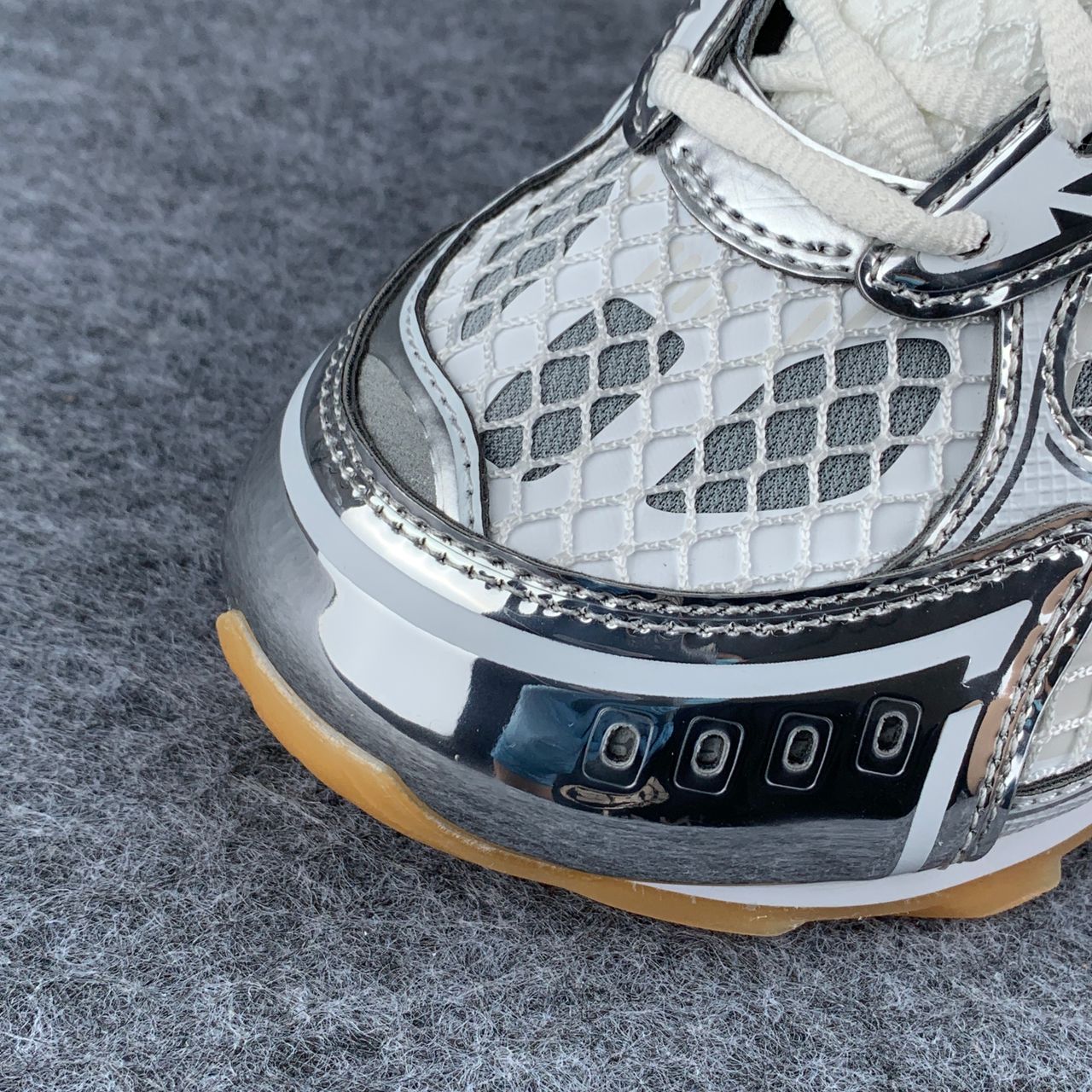 Bottega Veneta Orbit Sneaker 'Silver White'