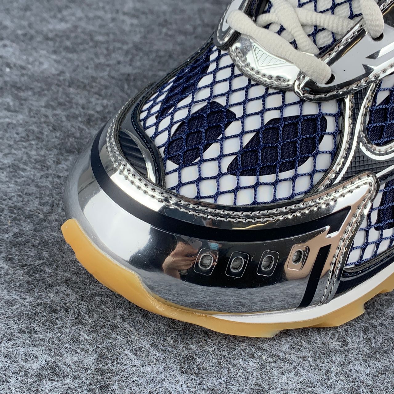 Bottega Veneta Orbit Sneaker 'Abyss Silver'